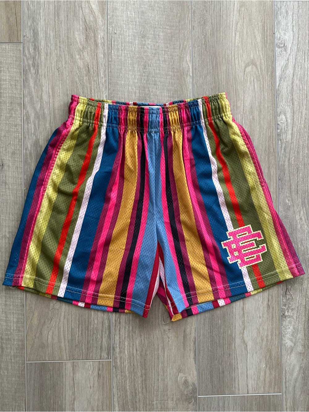 Eric Emanuel EE Basic Shorts ‘Multi Colored Stripe’